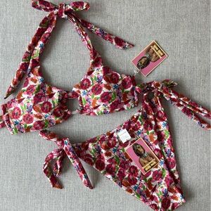 Strawberry Milk Mob Meet the Parents Bikini NWT